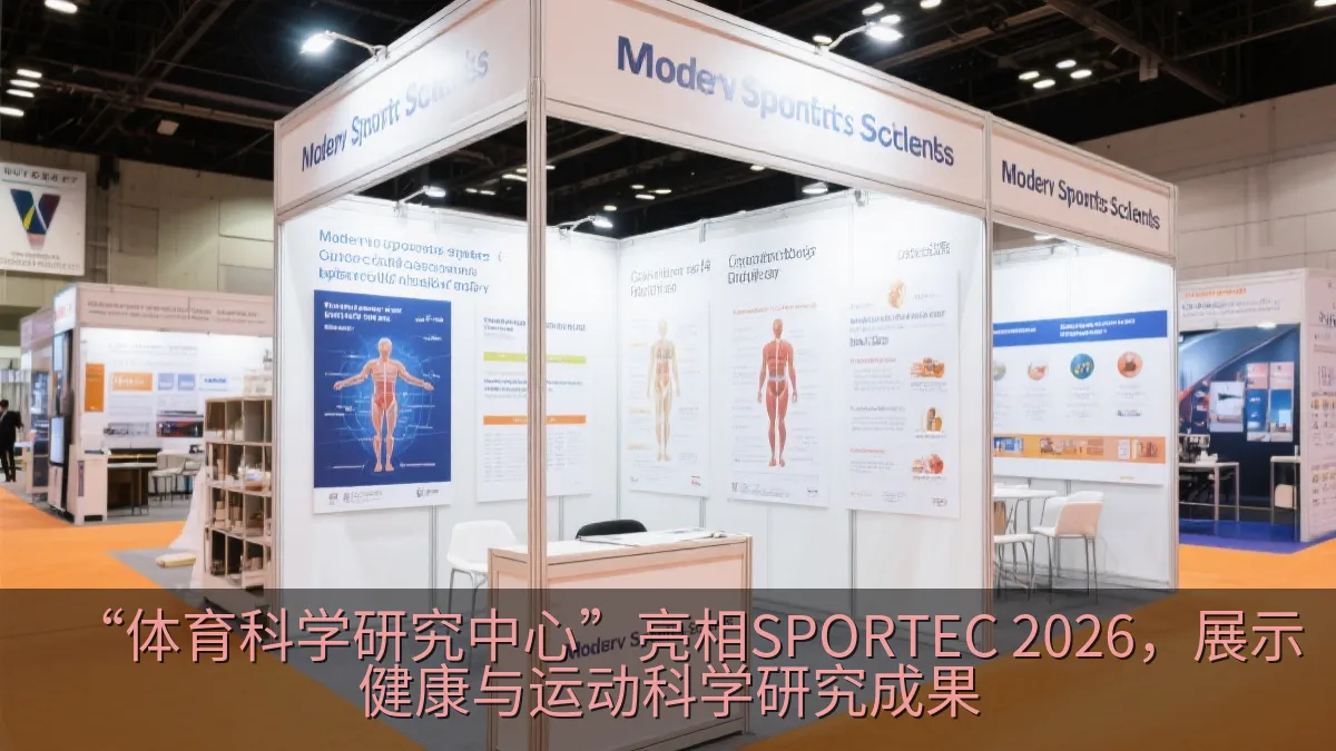 “体育科学研究中心”亮相SPORTEC 2026，展示健康与运动科学研究成果